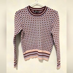 Tara Jarmon Heart Print Sweater